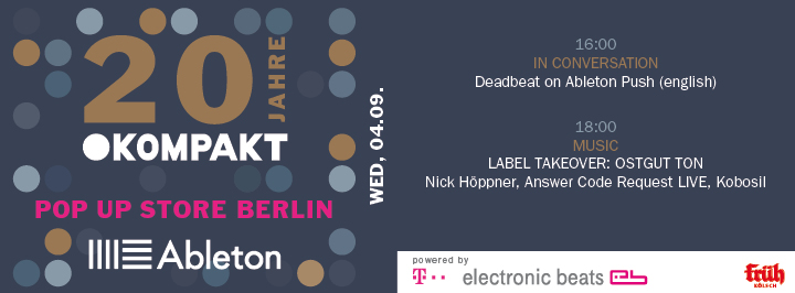 Kompakt x Ableton Pop Up Store 3