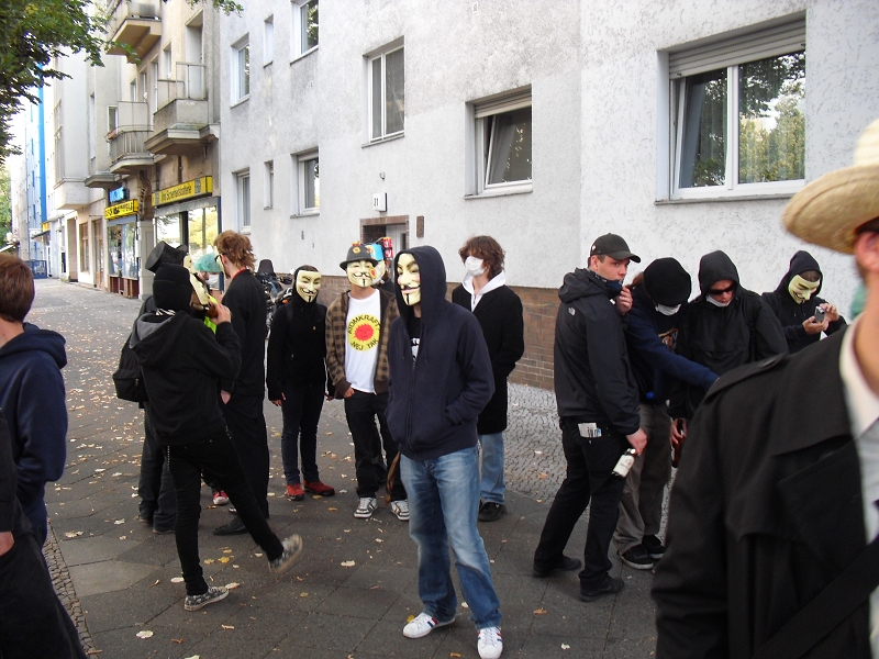 Anonymous Rave against Scientology, Berlin