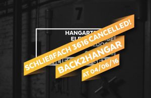 Cancelled! 03.06. Schließfach 3616 @ Ehemalige Tresorräume, Off-Location