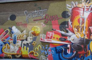 Berlin ist schön: Kosmonaut, Rummelsbucht, Parks, about blank, Sonne und Graffitis