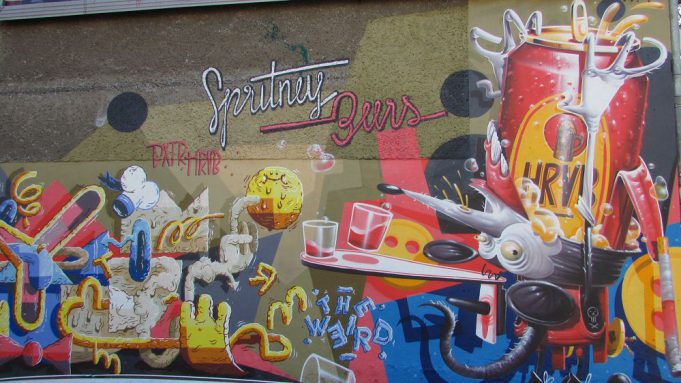 Berlin ist schön: Kosmonaut, Rummelsbucht, Parks, about blank, Sonne und Graffitis