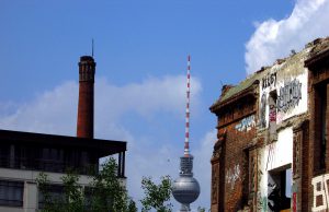 Berlin Köpenicker Straße zwischen Eisfabrik und Verdi