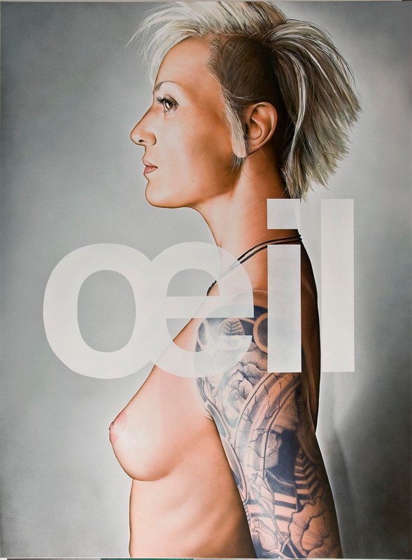 Oeil 58x78" 2010 - 3