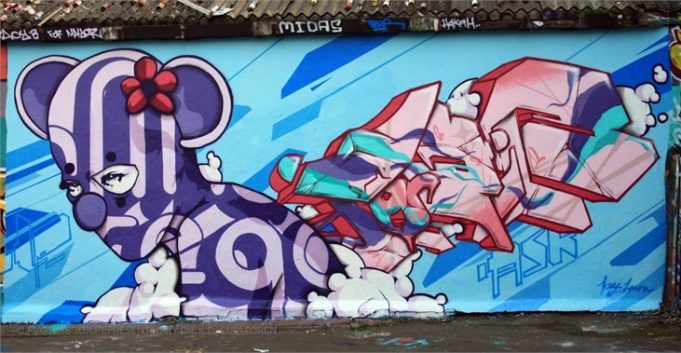 MODERNE KUNST – Illustration – STREETART