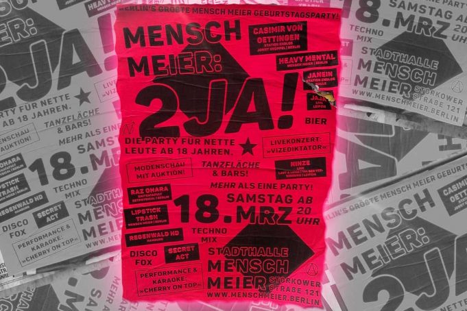 18.03. MENSCH MEIER GEBURTSTAGSFEIER