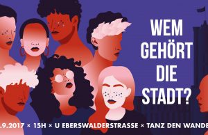 Musikdemo am 09.09.2017 - Wem gehört die Stadt?!