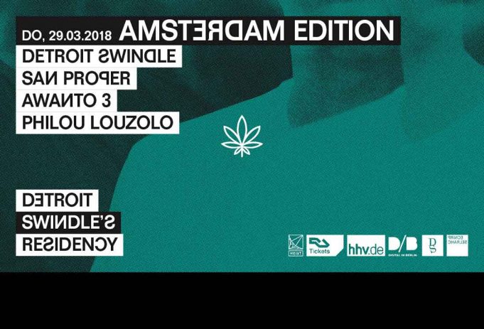29.3. Detroit Swindle’s Residency – Amsterdam Edition im Prince Charles Club