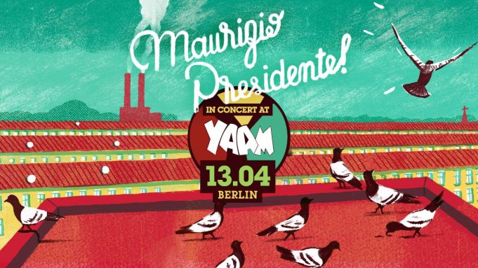 Maurizio Presidente! im YAAM am 13.04