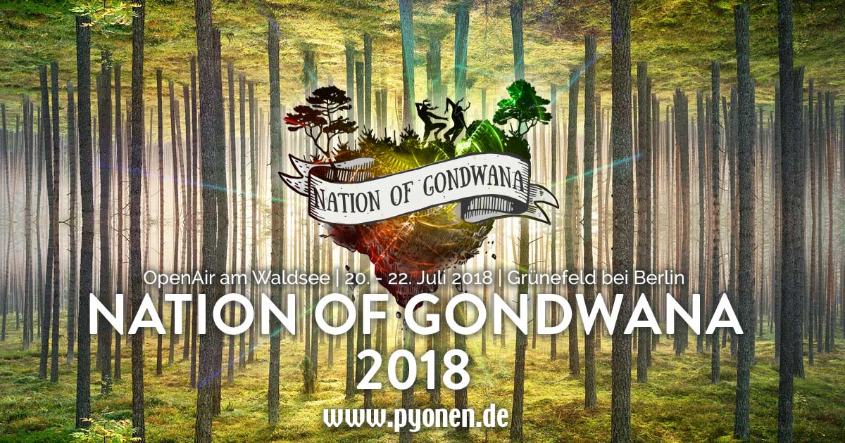 Nation of Gondwana Festival THE CLUBMAP