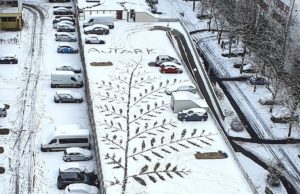 Berlins fantastische Schnee Murals: Wir stellen euch AUTARK vor!