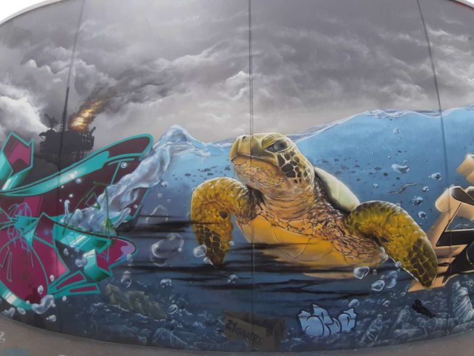 Berliner Sprayer Walls 6: Weg beim ZKU