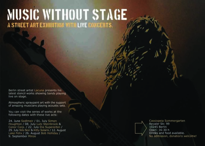 Music without Stage Ausstellung @ Cassiopeia