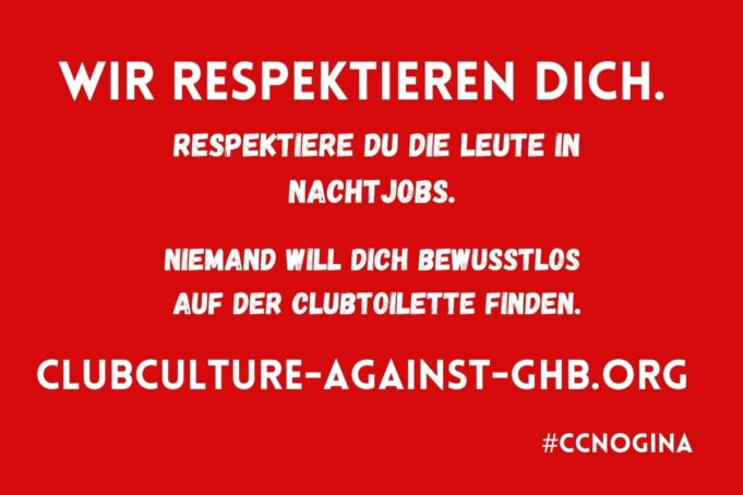 Kampagne für GHBfreie Clubs