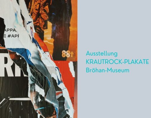 Ausstellung KRAUTROCK-PLAKATE ab 2.3. im Bröhan-Museum