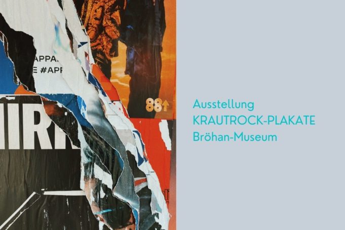 Ausstellung KRAUTROCK-PLAKATE ab 2.3. im Bröhan-Museum