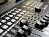 black disc jockey music pad