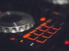 low light photography black dj controller