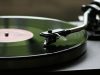vinyl record playing