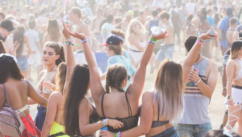 several people at a party