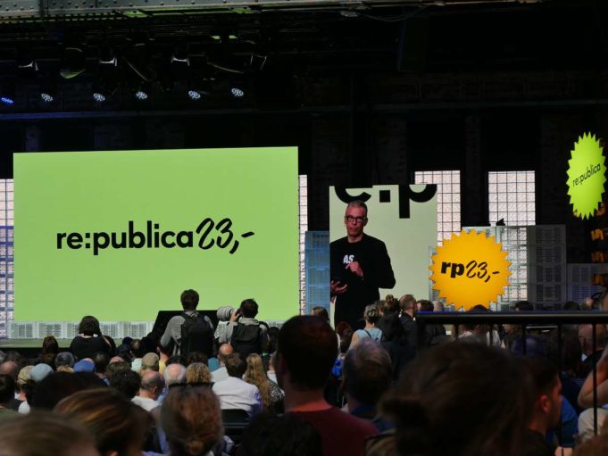 Startschuss für die re:publica Berlin 2023