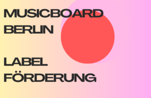VERGABE LABELFÖRDERUNG UND CALL FOR CONCEPTS FÜR DIE 2. FÖRDERRUNDE 2025